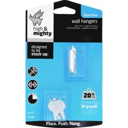 Hillman High & Mighty Picture Hangers, 2 Sets
