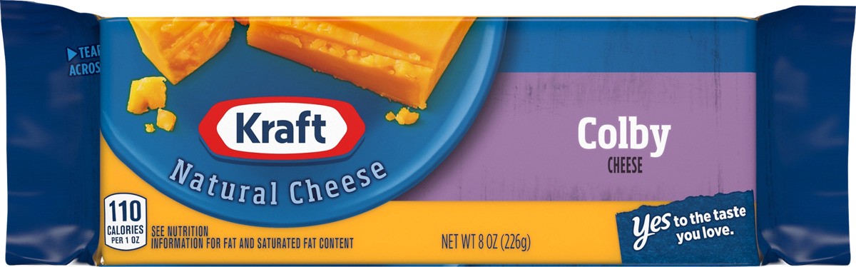 slide 7 of 8, Kraft Colby Cheese Block, 8 oz