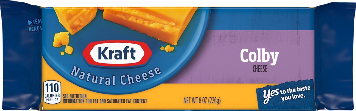 slide 9 of 14, Kraft Colby Cheese, 8 oz Block, 8 oz