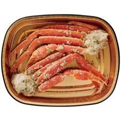 Bayou Boil House by H-E-B Cooked Snow Crab Leg Clusters - Garlic Parmesan Butter