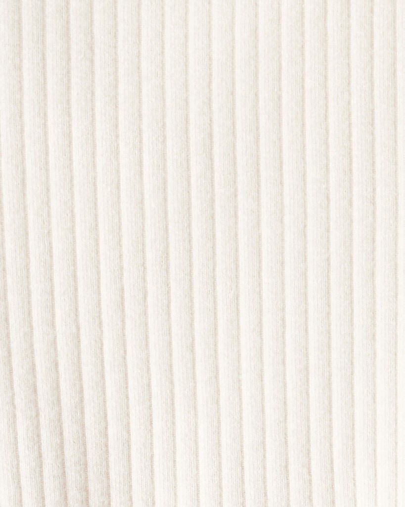 slide 2 of 2, Carter's Toddler Girl Long-Sleeve Peplum Top - White Cream 2T, 1 ct