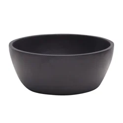 Towle Living Manog Wood Black Bowl 10 inch