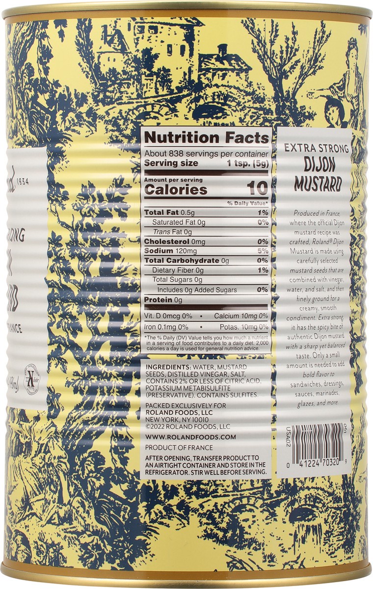 slide 7 of 9, Roland Extra Strong Dijon Mustard - 9.23 lb, 9.23 lb