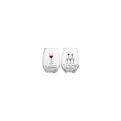 slide 1 of 1, Formation Brands Stemless Wine Glasses, 1 ct