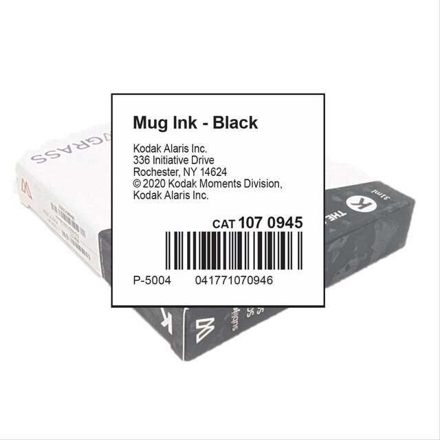 slide 1 of 1, KODAK Mug Ink Black, 1 ct