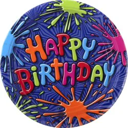 American Greetings Plates 8 ea