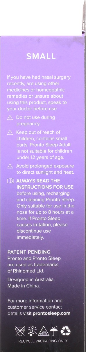 slide 9 of 9, Pronto Small Rechargeable Vapor Inhaler 1 ea, 1 ct