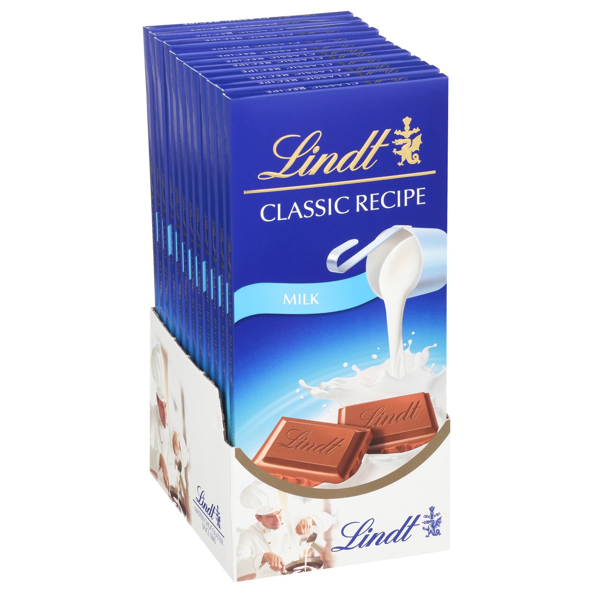 slide 8 of 9, Lindt CLASSIC RECIPE Milk Chocolate Candy Bar, 4.4 oz., 4.4 oz