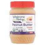 slide 1 of 1, Wholesome Pantry Organic Creamy Salted Valencia Peanut Butter, 16 oz