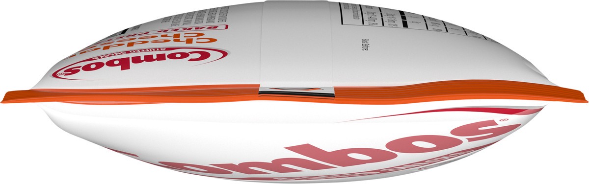 slide 6 of 7, COMBOS Stuffed Snacks Cheddar Cheese Baked Pretzel Snacks, 3.0 oz Bag, 1 ct