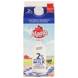 Maola Reduced Fat Milk 0.5 gal