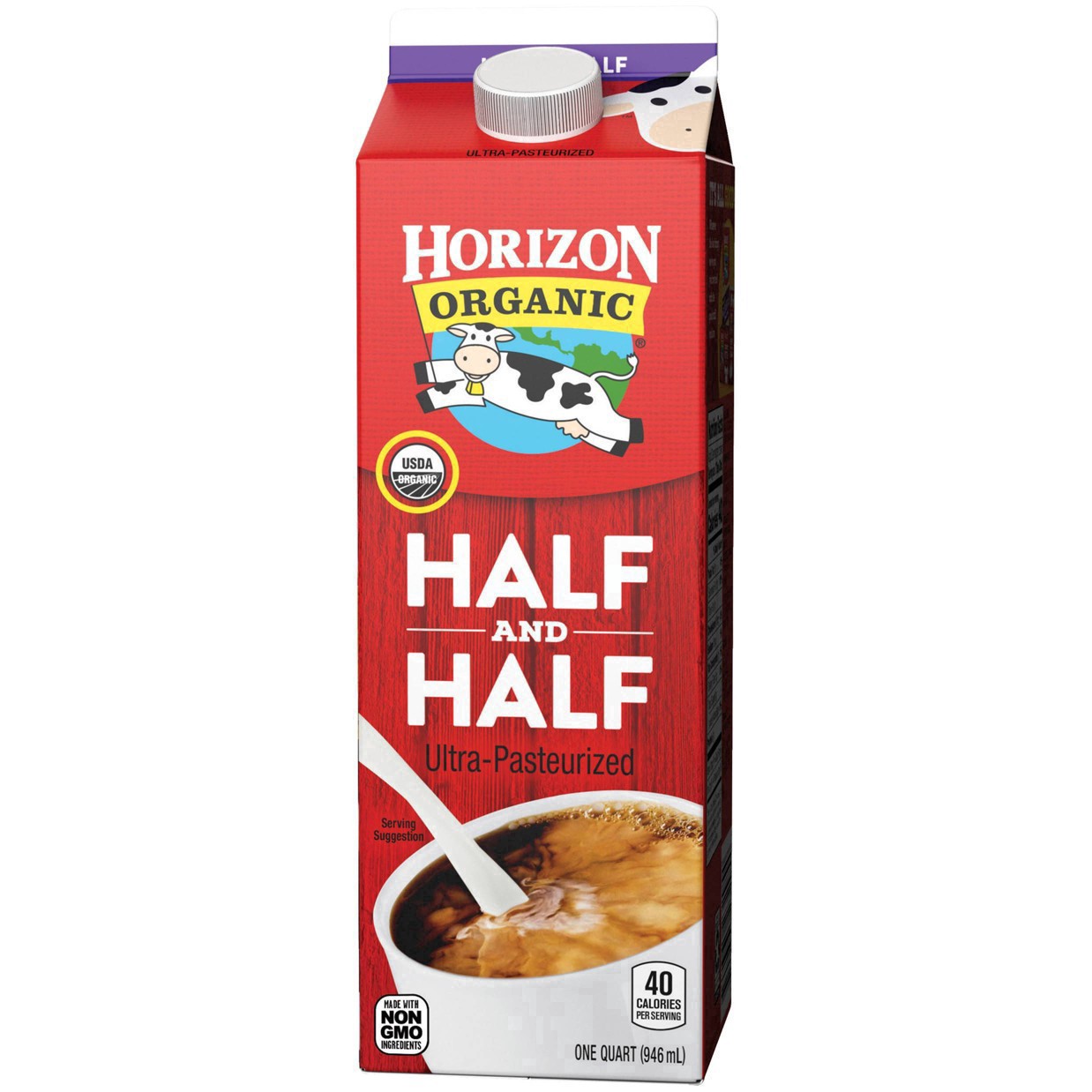 slide 39 of 42, Horizon Organic Half & Half, 32 oz. Carton, 32 fl oz