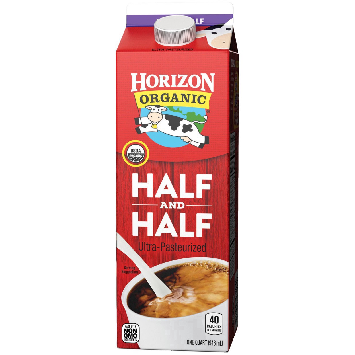 slide 26 of 42, Horizon Organic Half & Half, 32 oz. Carton, 32 fl oz