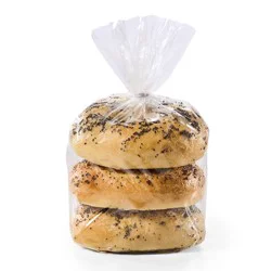 Poppy Seed Bagels, 3 Count