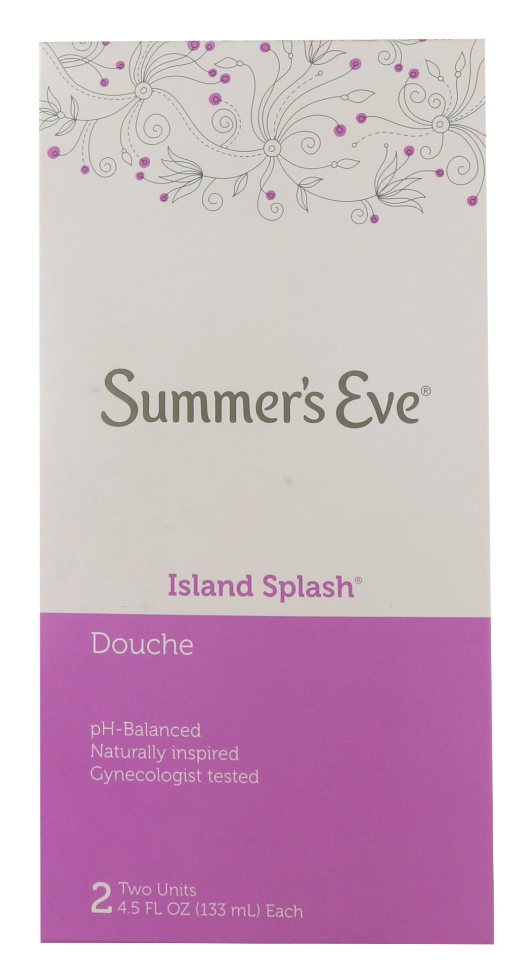 slide 1 of 1, Summer's Eve Island Splash Douche, 2 ct; 4.5 fl oz