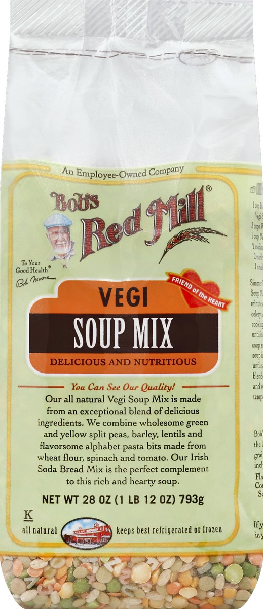 slide 5 of 5, Bob's Red Mill Vegi Soup Mix, 28 oz