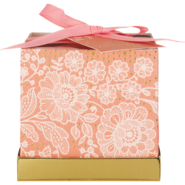 slide 1 of 1, DECORWARE 5Z Glass Gb Pink Blushing Peach, 1 ct