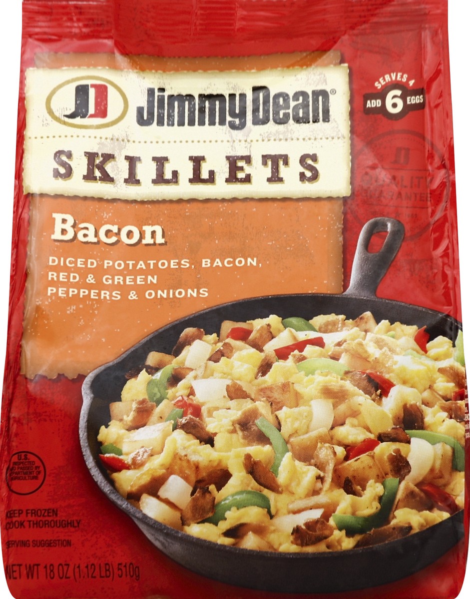 slide 5 of 5, Jimmy Dean Bacon Skillets, 18 oz