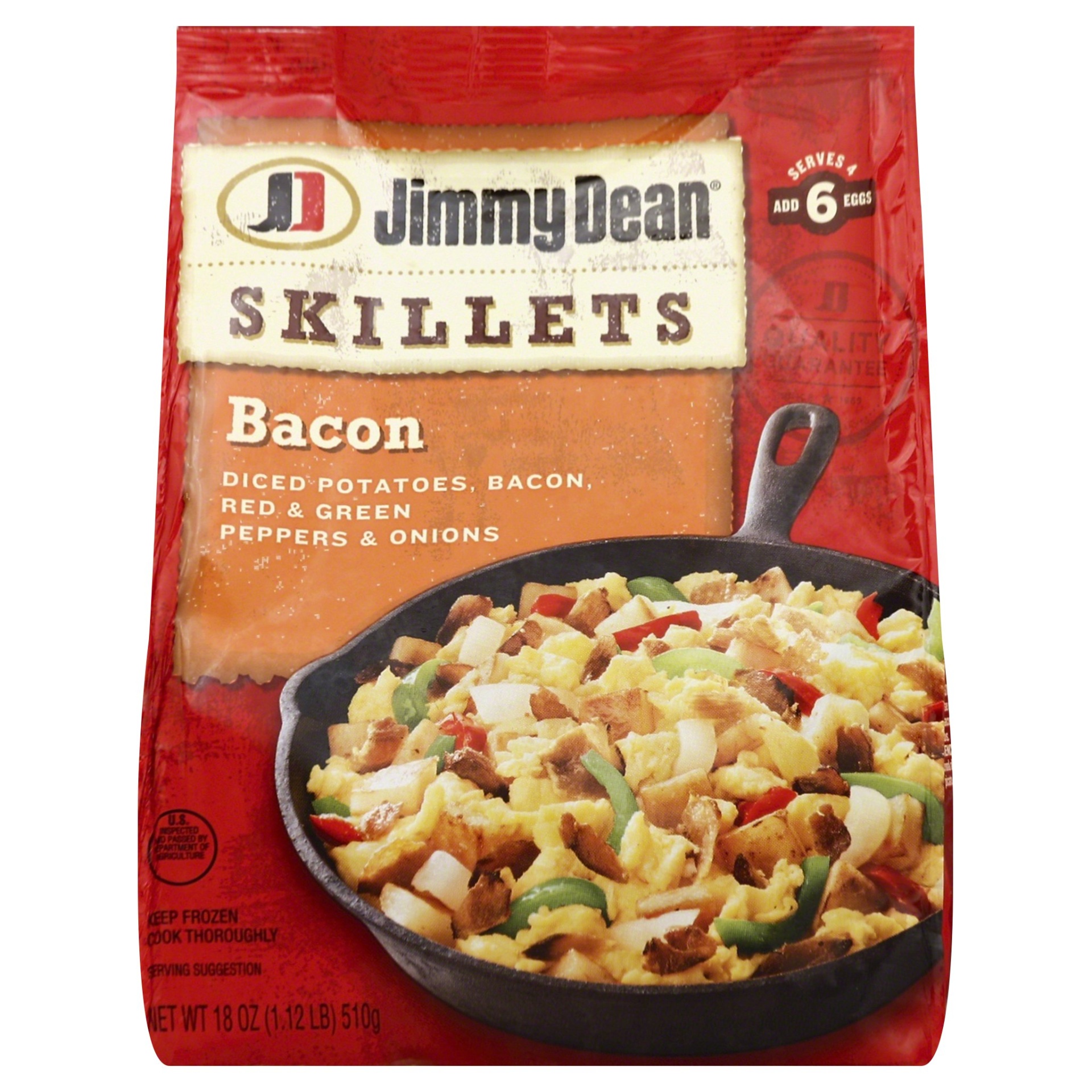 slide 1 of 5, Jimmy Dean Bacon Skillets, 18 oz