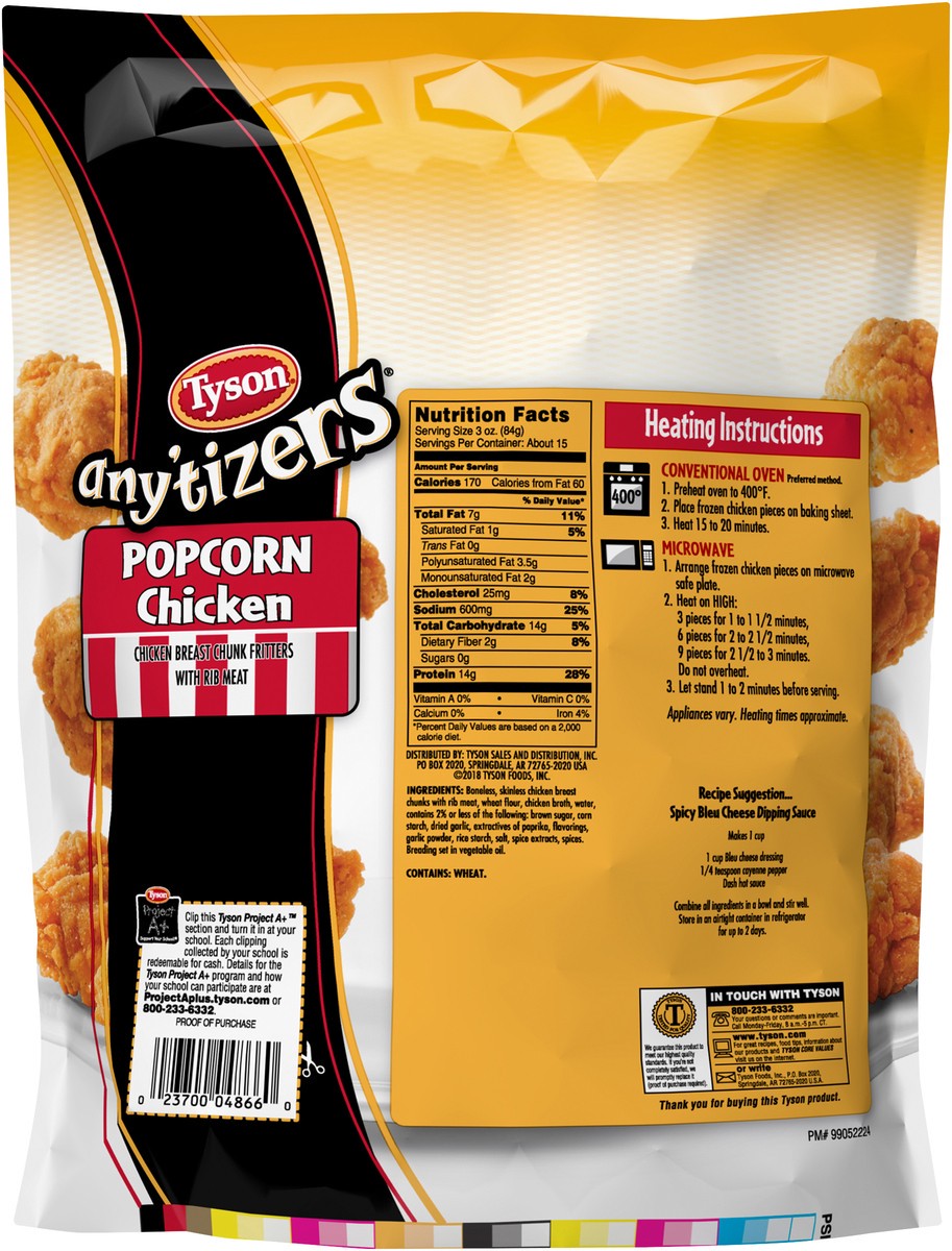 slide 2 of 3, Tyson Chicken, 44 oz