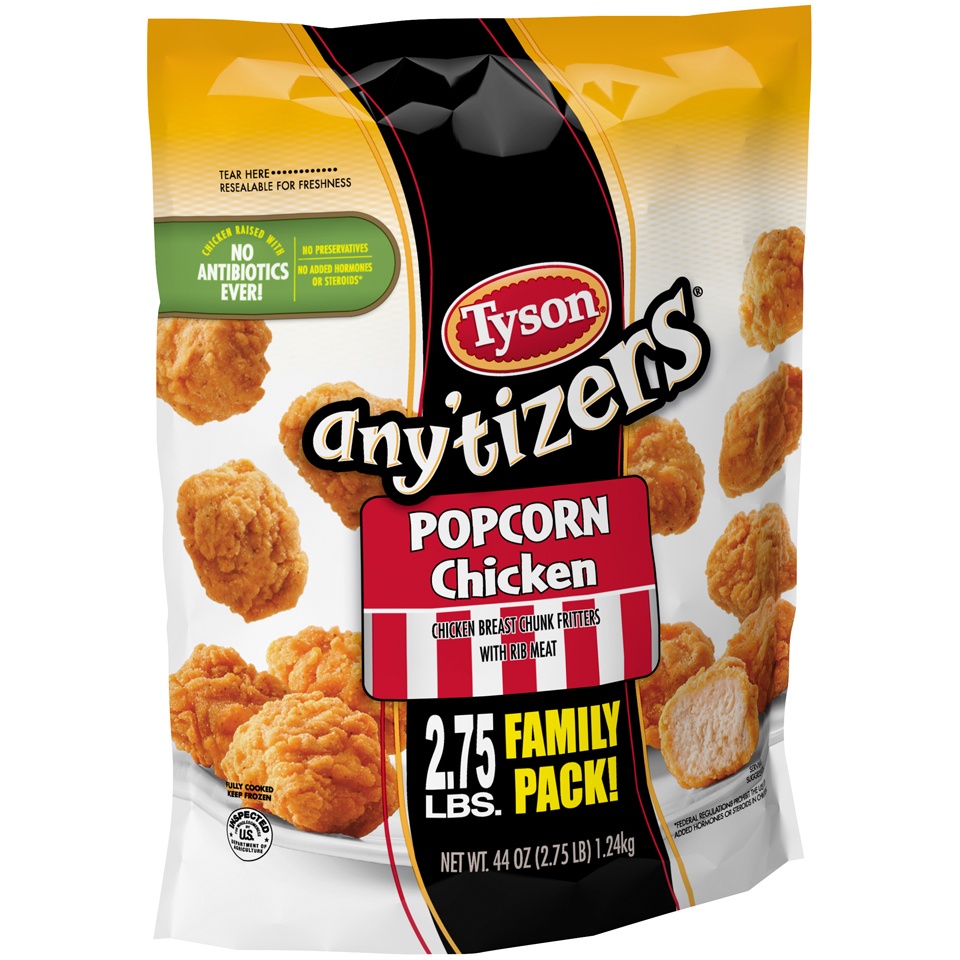 Tyson Any'tizers Popcorn Chicken 44 Oz | Shipt