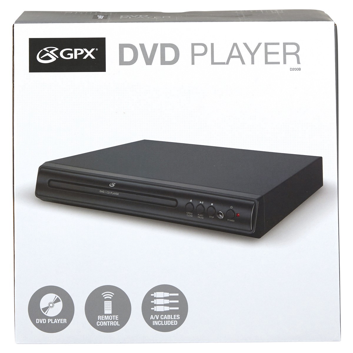 slide 1 of 5, GPX Progressive Scan DVD Player, 1 ct