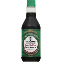 Kikkoman Soy Sauce, Less Sodium