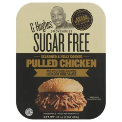 G. Hughes Hickory BBQ Sauce Pulled Chicken 16 oz