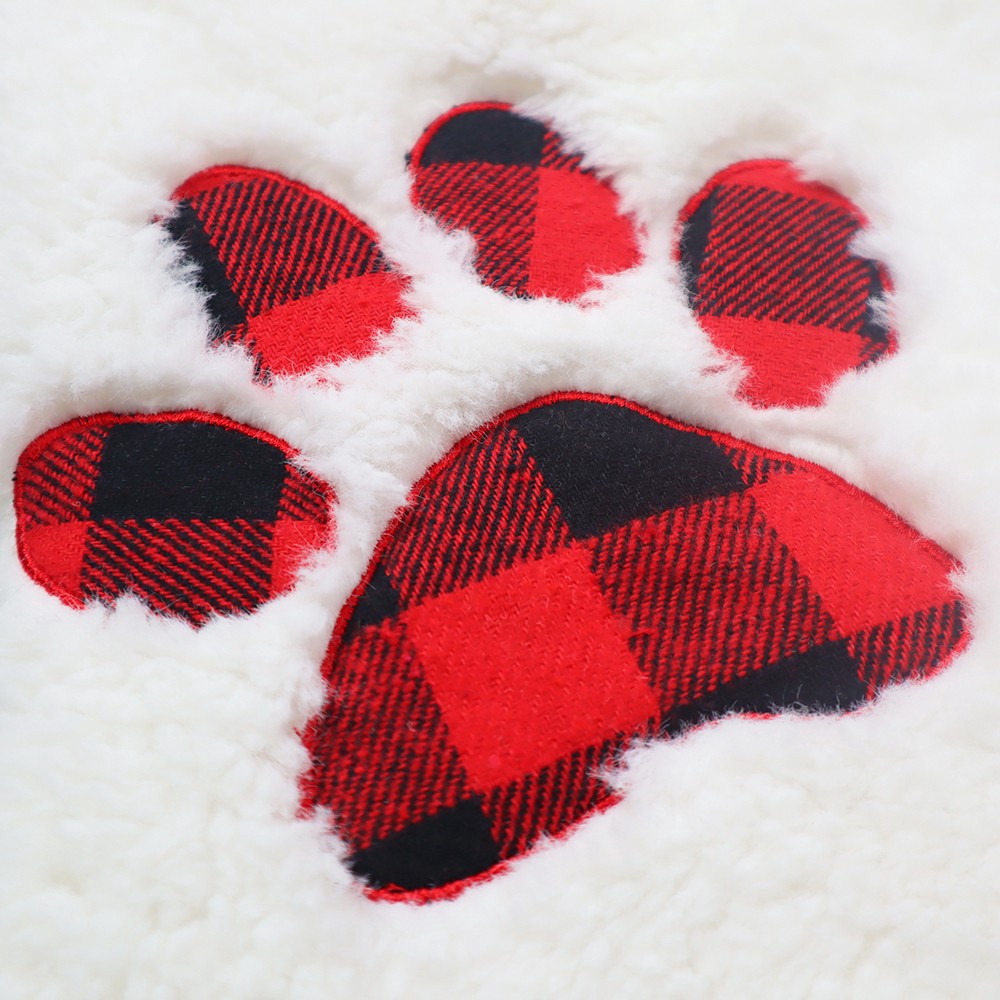 slide 2 of 3, 18" White Dog Bone Stocking By Ashland, 18 in