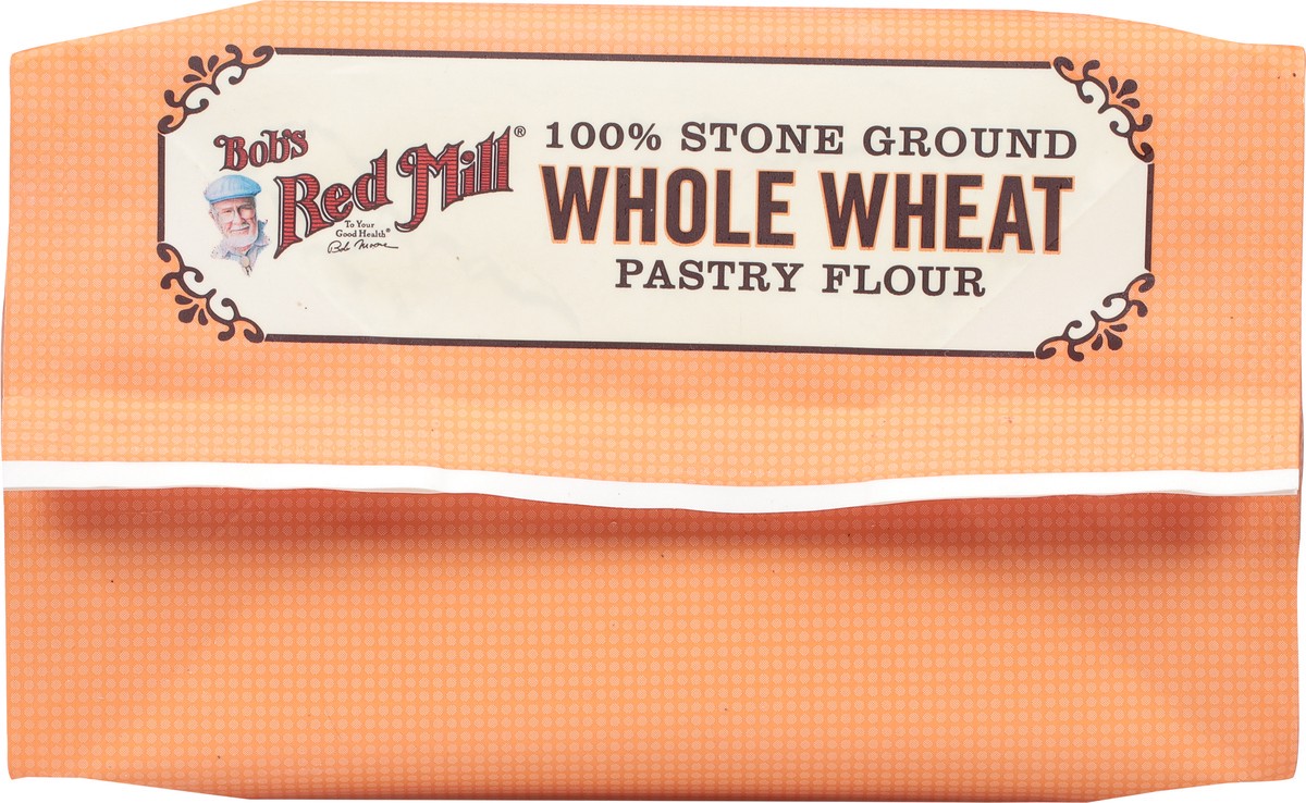 slide 2 of 9, Bob's Red Mill Whole Wheat 100% Stone Ground Pastry Flour 80 oz, 80 oz