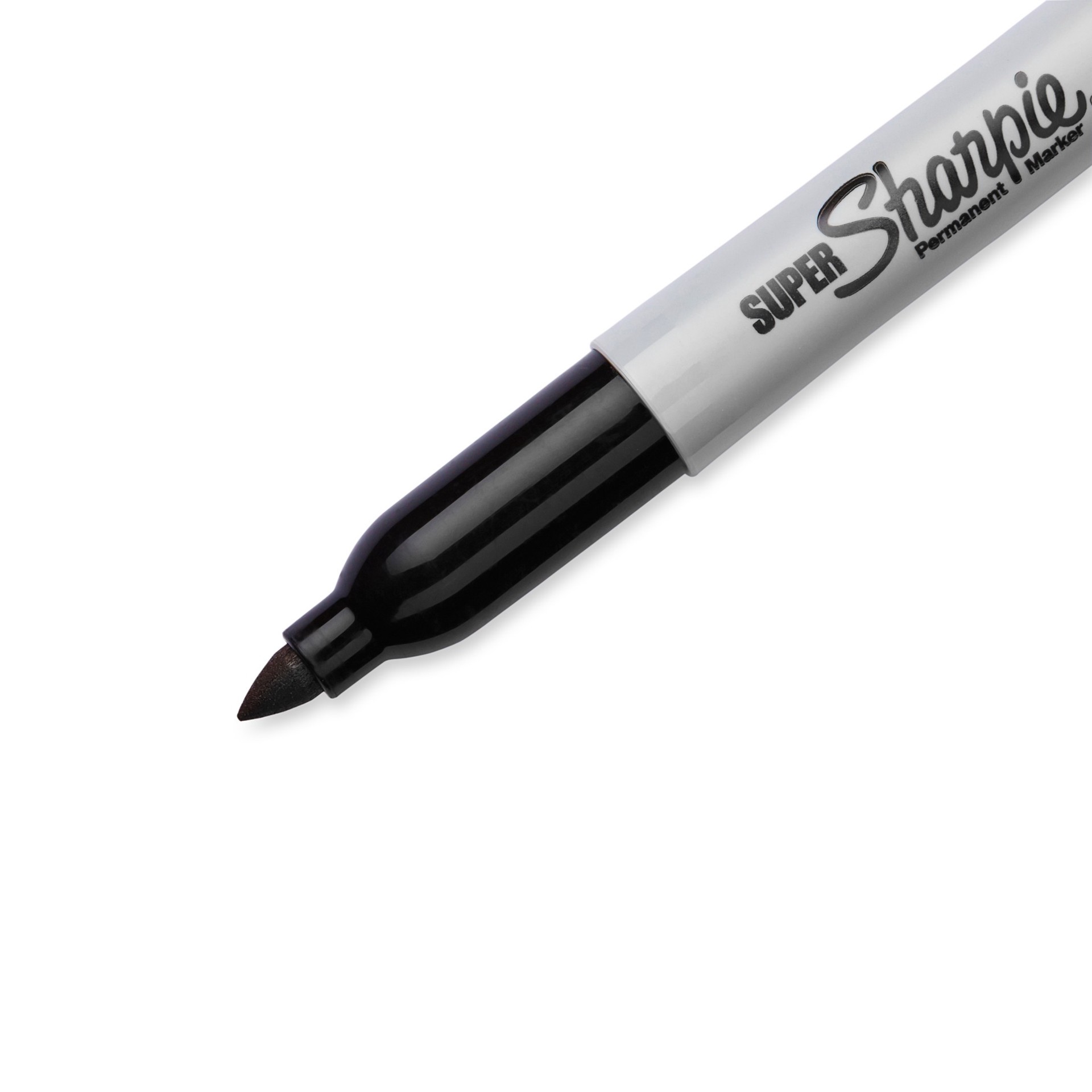 slide 3 of 4, Sharpie Super Permanent Fine Point Markers - Black, 6 ct