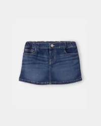 Oshkosh Toddler Girl Denim Skirt - Dark Wash Blue 2T