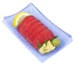 Tuna With Cucumber Sashimi Sampler