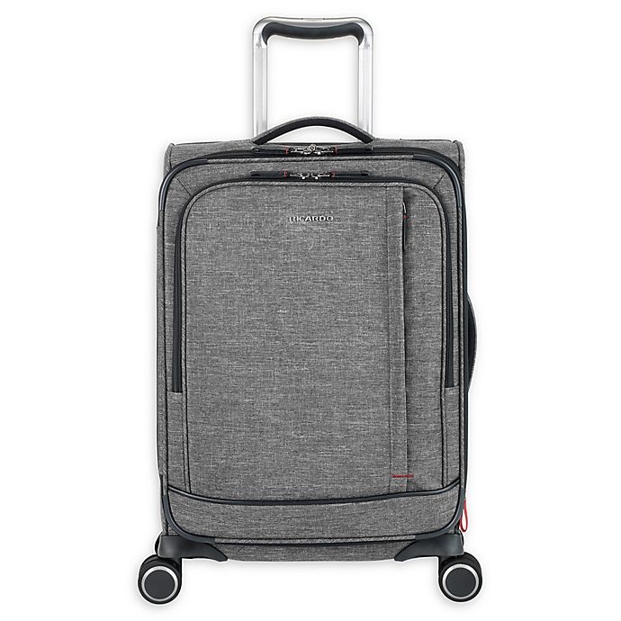 slide 1 of 6, Ricardo Beverly Hills Malibu Bay 2.0 Carry-On Suitcase - Grey, 20 in