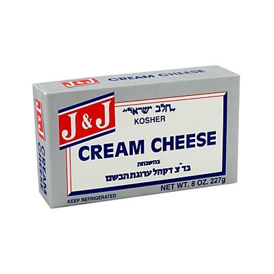 slide 1 of 1, J&J Cream Cheese Bars, 8 oz