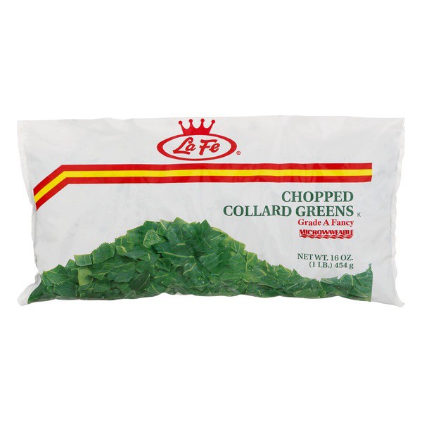 slide 1 of 1, La Fe Chopped Collard Greens, 16 oz