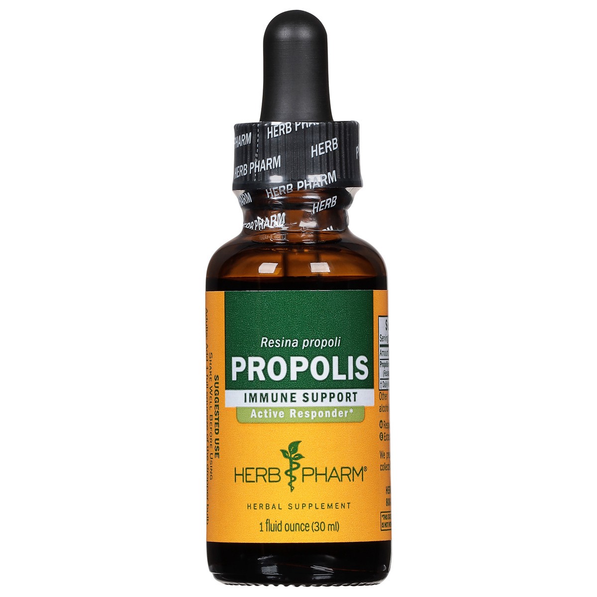 slide 1 of 1, Herb Pharm Immune Support Resina Propoli Propolis 1 fl oz, 1 fl oz