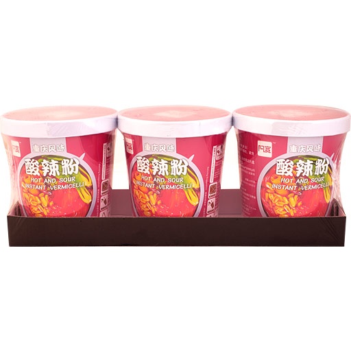 slide 1 of 1, Baijia Shili Cup Inst Vermicelli Hot&Sour, 10.58 oz