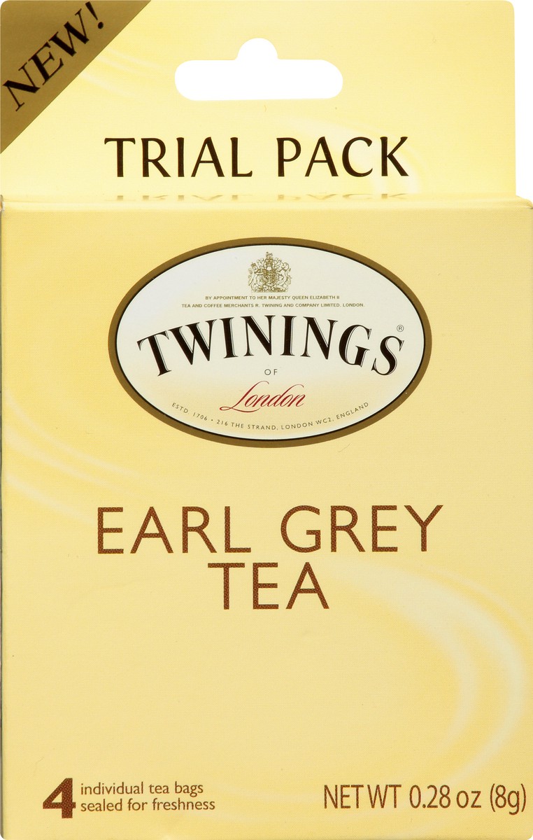 slide 3 of 11, Twinings Trial Pack Tea Bags Earl Grey Tea 4 ea, 4 ct