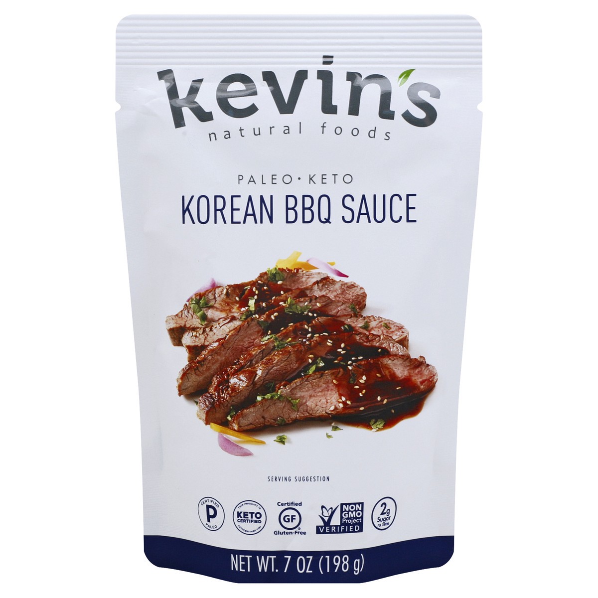 slide 7 of 12, Kevin's Mild Korean BBQ Sauce 7 oz, 7 oz