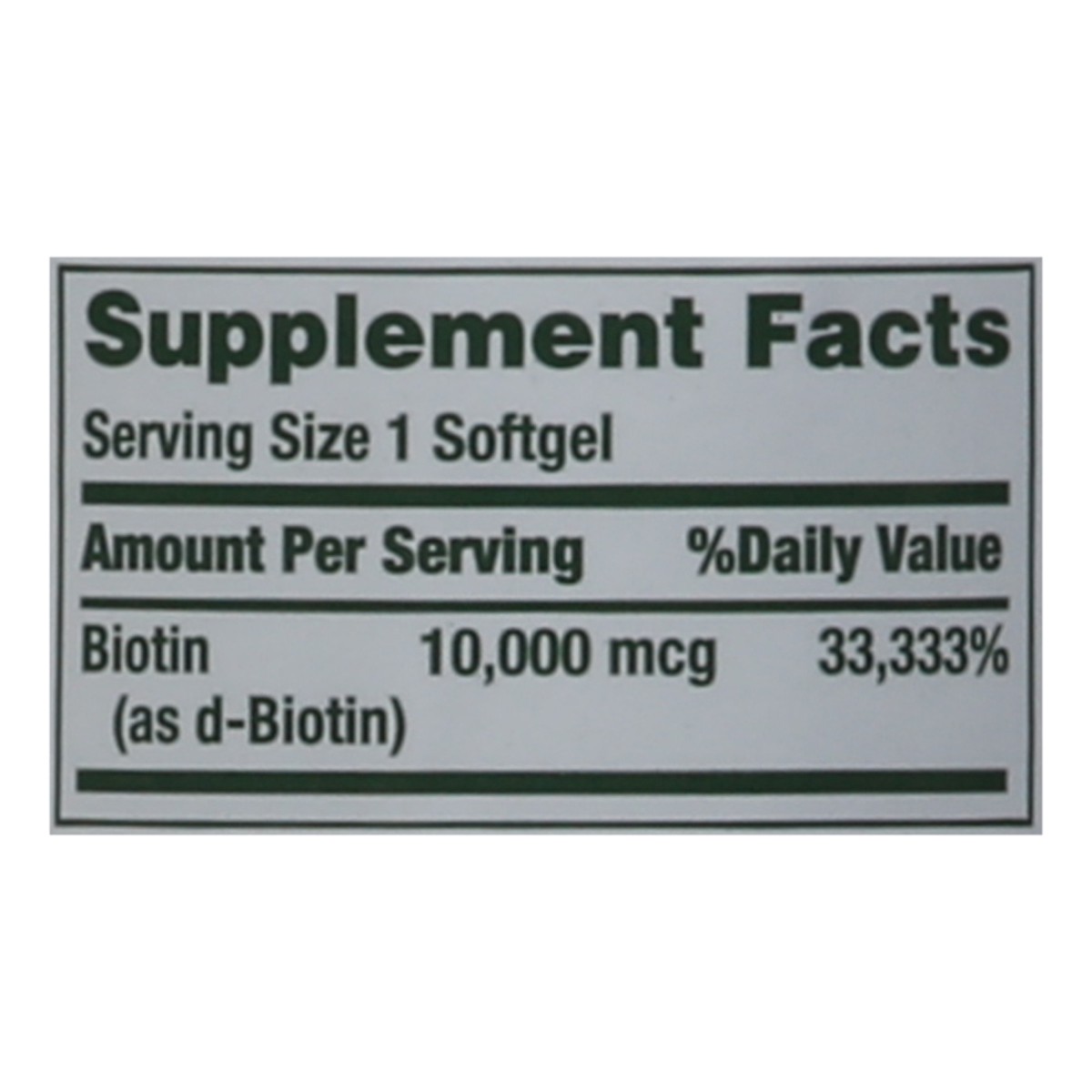 slide 13 of 13, Nature's Bounty 10,000 mcg Biotin 120 Rapid Release Softgels, 120 ct