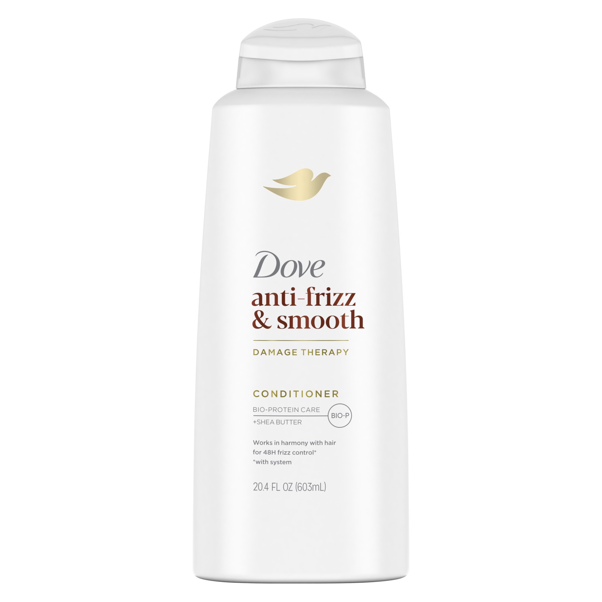 slide 1 of 6, Dove Ultra Care Conditioner Anti-Frizz Oil Therapy, 20.4 fl oz, 20.4 fl oz