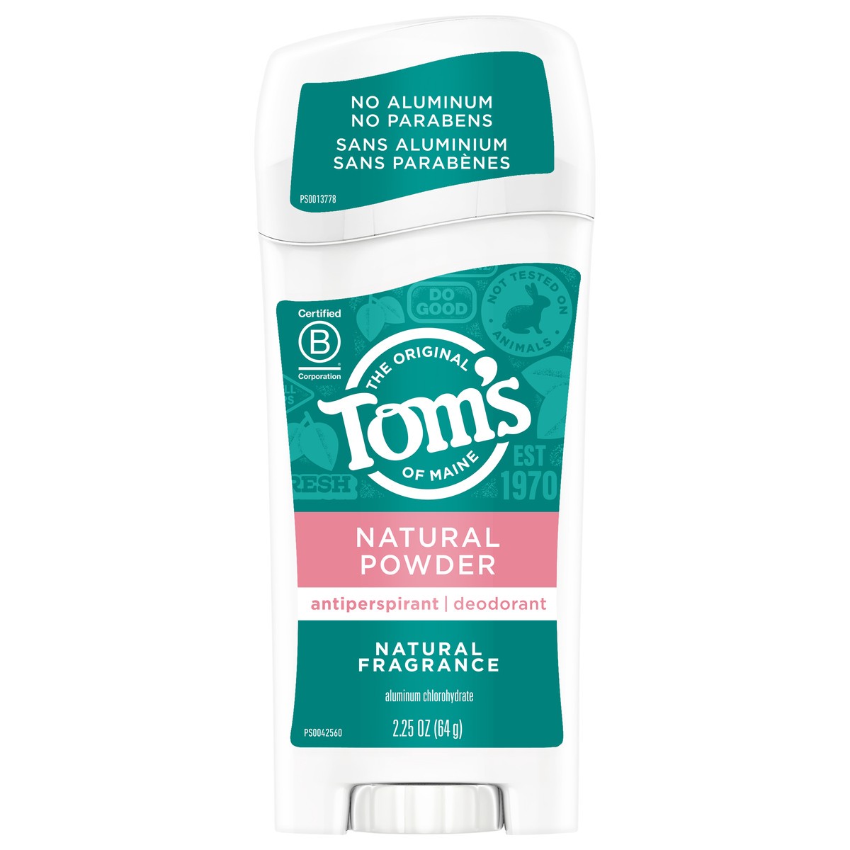 slide 1 of 2, Tom's of Maine Antiperspirant Deodorant for Women, Natural Powder, 2.25 oz., 2.25 oz