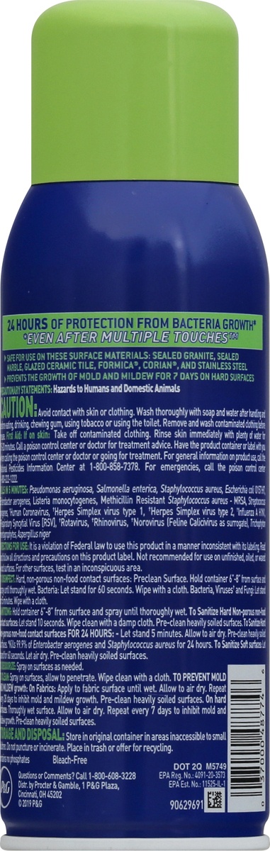slide 9 of 9, Microban Fresh Scent Sanitizing Spray, 12.5 oz