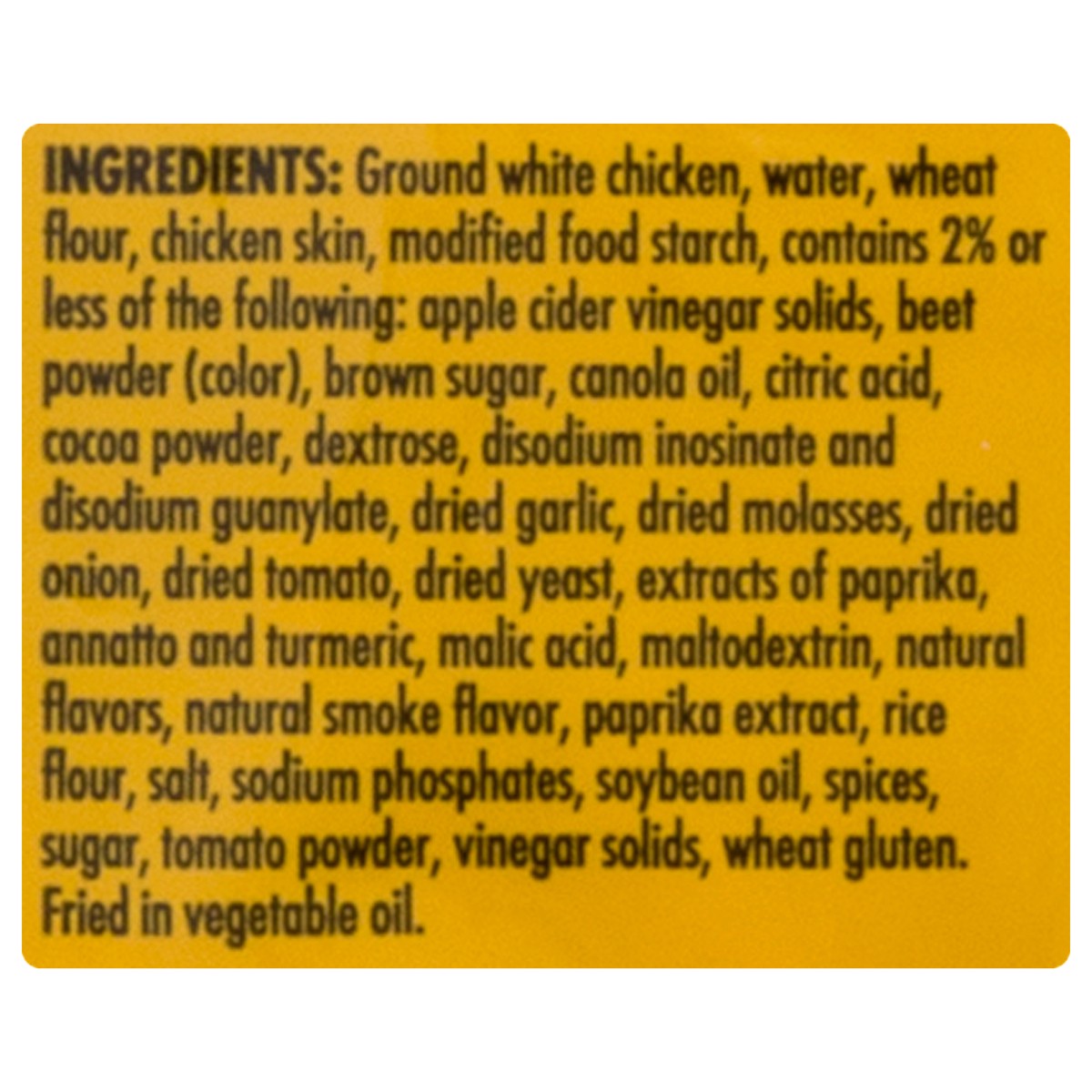 slide 8 of 10, Tyson Any'tizers All Natural* BBQ Flavored Chicken Chips (Frozen), 708.74 g