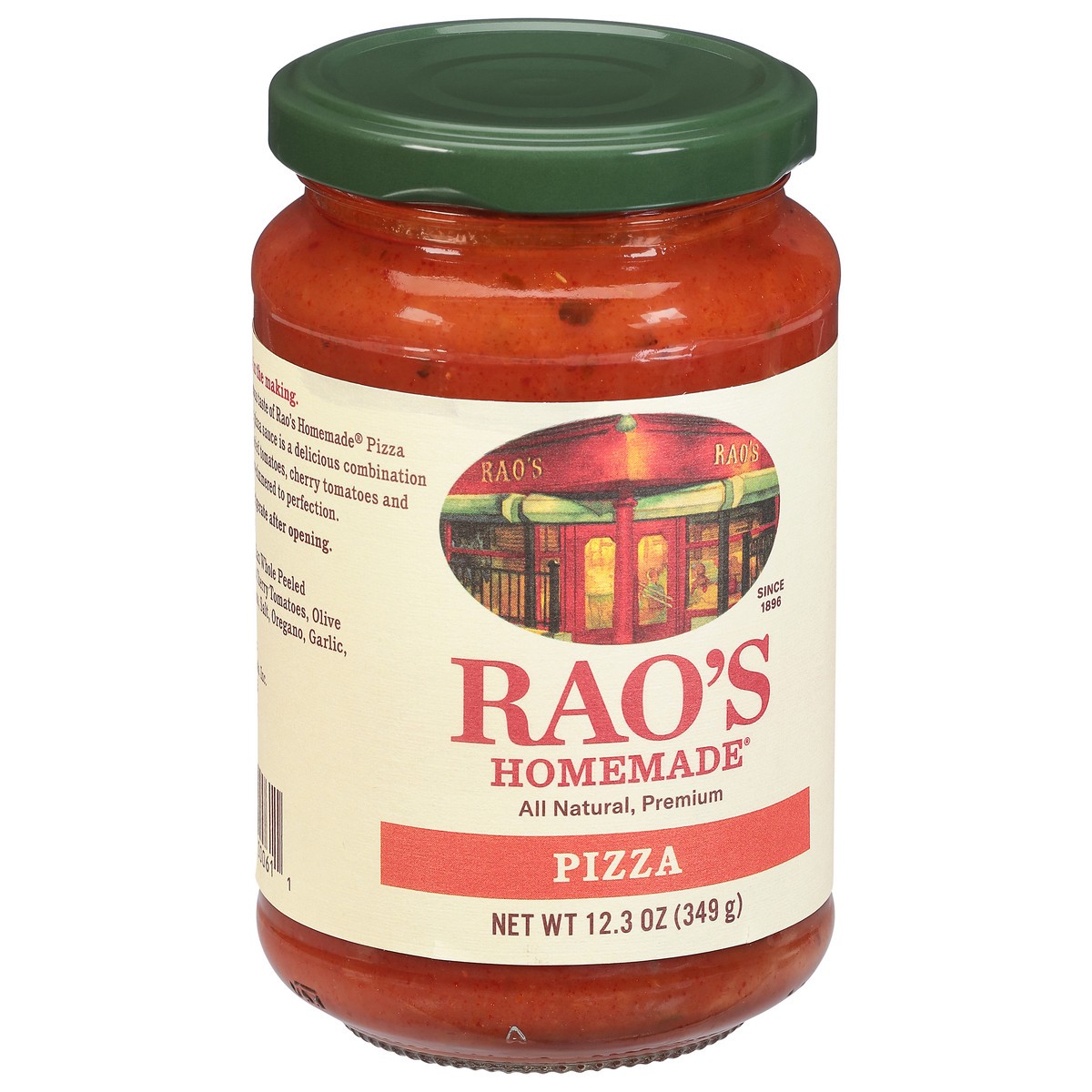 slide 6 of 9, Rao's Homemade Pizza Sauce 12.3 oz, 12.3 oz