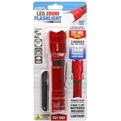 Magic Seasons Led Zoom 200 Lumen Flashlight