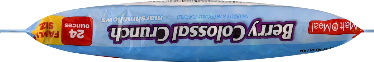 slide 9 of 10, Malt-O-Meal Berry Colossal Crunch with Marshmallows Breakfast Cereal, 24 OZ Bag, 24 oz