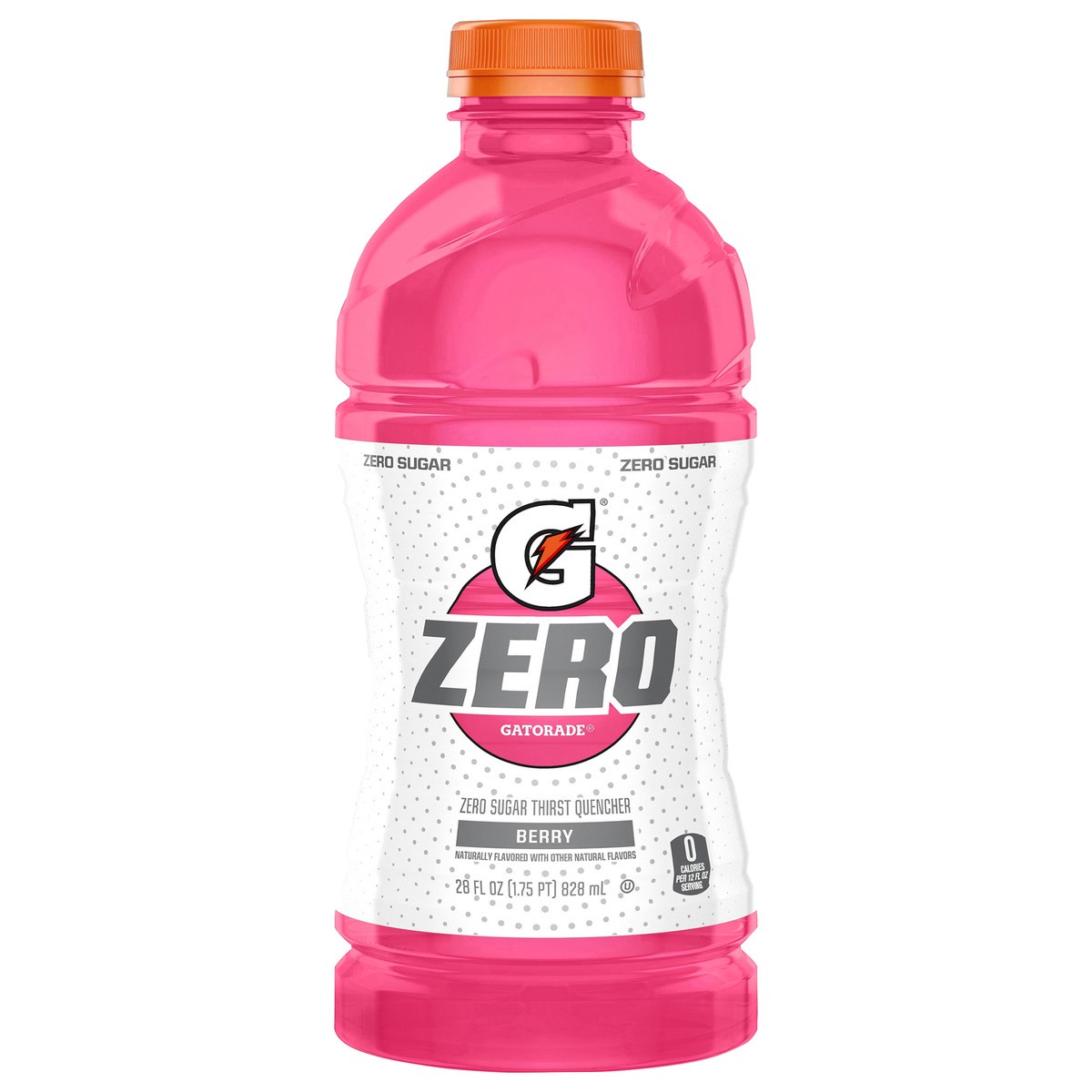 slide 1 of 3, Gatorade Zero Zero Sugar Thirst Quencher Berry 28 Fl Oz, 28 fl oz