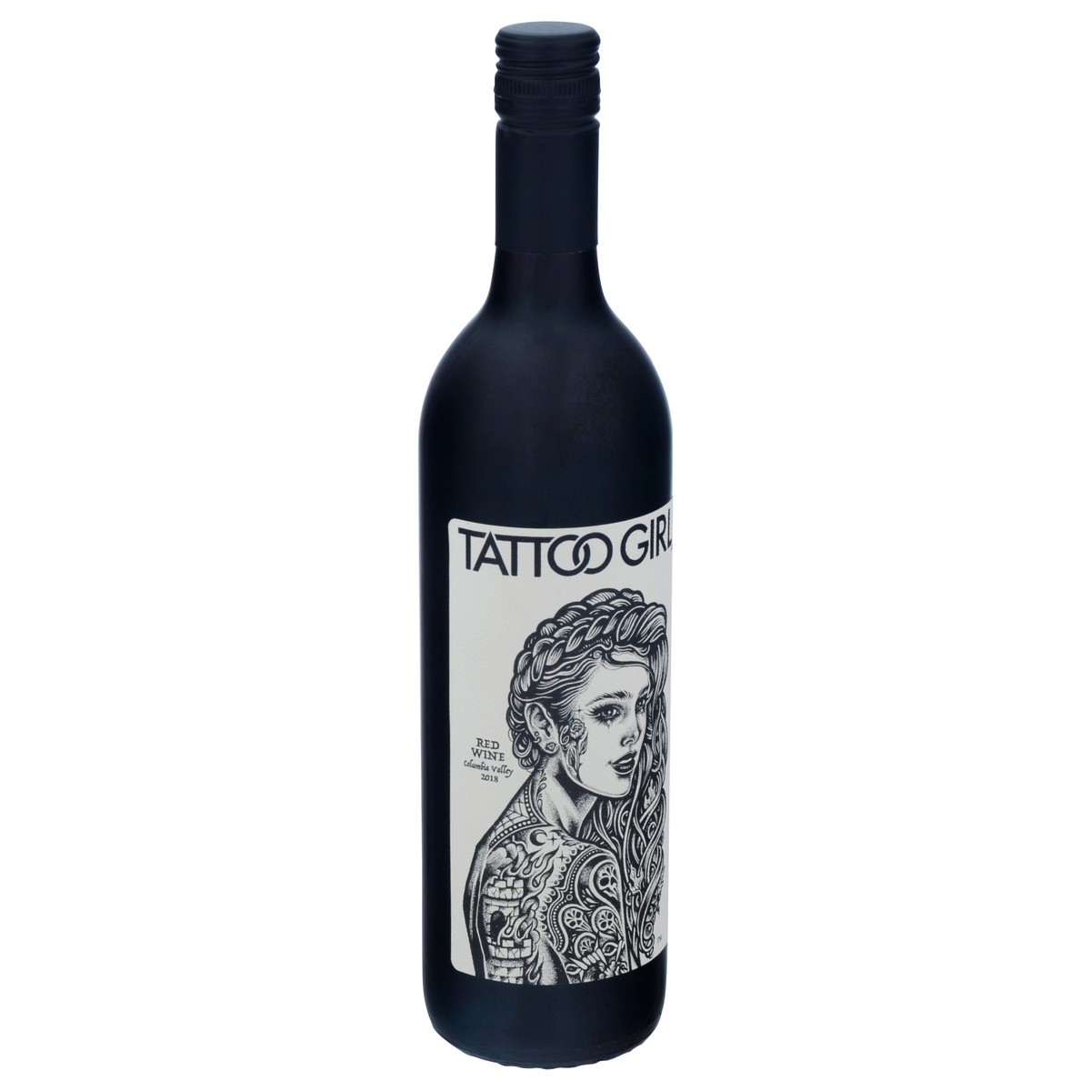 slide 3 of 9, Tattoo Girl Columbia Valley Red Wine 750 ml, 750 ml